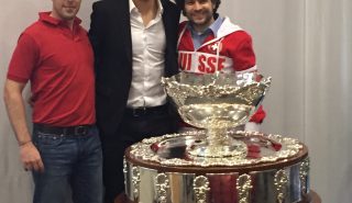 Esibizione TC Bellinzona 2015 – Coppa Davis e Marco Chiudinelli