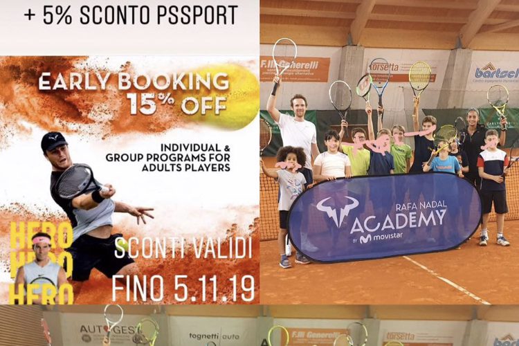 Accademia Rafa Nadal – Clinic 2019 Ticino (CH) – TC Ascona