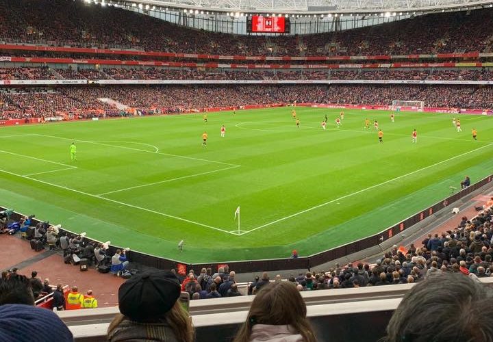 Premier League 2019/2020 – Emirates Stadium – Arsenal Vs Wolves 1-1